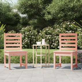 Záhradné stoličky 2 ks 40,5x48x91,5 cm masívne drevo Douglas 824030