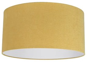 Tienidlo na lampu z látky žlté 50/50/25