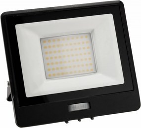 BERGE LED reflektor MASTER - 50W - IP65 - PIR - neutrálna biela