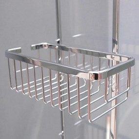 Roltechnik Outlet Závesná polička CHROME do sprchovacieho kúta, kód: 8000293