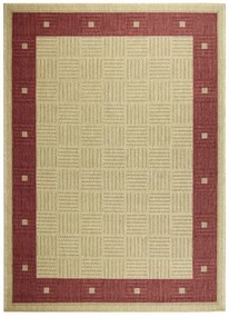 Oriental Weavers koberce Kusový koberec Sisalo / DAWN 879 / O44P (J84 Red) – na von aj na doma - 67x120 cm