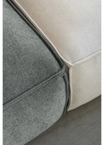 Zelený modul pohovky (pravý roh) Flex Felix – Miuform