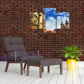 Obraz - Pražský orloj (90x60 cm)