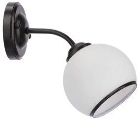 Čierno-biele nástenné svietidlo Marinen – Candellux Lighting