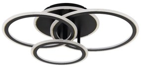 Zuma Line MS238130-BK - LED Stm. svietidlo LUNAR LED/55W/230V 3000-6000K čierna+DO