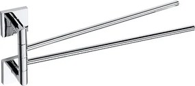 Bemeta Design BETA: Držiak uterákov, 450 mm, dvojitý, otočný - 132204102