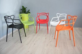 Dekorstudio Plastová stolička Aspen žltá