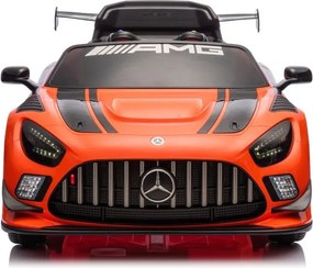 LEAN CARS Elektrické autíčko Mercedes AMG GT3, oranžové