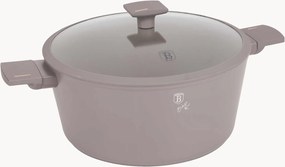 Hrniec's nepriľnavým povrchom a pokrievkou Taupe Collection