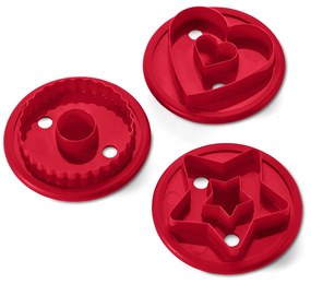 Vykrajovačky na linecké pečivo, 3 ks