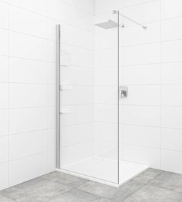 Sprchová zástena Walk-in 90 cm SAT SATBWI90PRDOPL