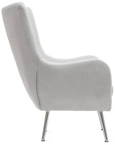 Kreslo SAMMAS svetlosivé ALL 838236