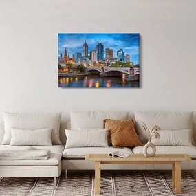 Obraz mesta Melbourne (90x60 cm)