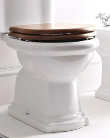 Kerasan Kerasan, RETRO WC sedátko, orech/chróm, 109040