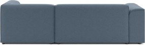 Modrá rohová pohovka (pravý roh/s leňoškou) Merid – Ropez