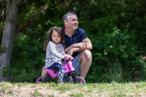 Funny Wheels - Odrážadlo 2v1 RIDER SUPER SPORT ružové/čierne