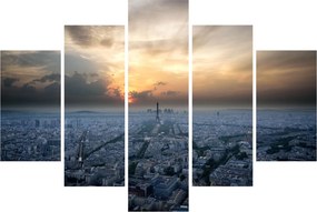 Obraz - Paríž z výšky (150x105 cm)