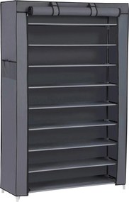 XXXLutz REGÁL NA TOPÁNKY, tmavosivá, 88/160/28 cm - Online Only drobný nábytok - 002543068901