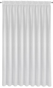 ZÁCLONA NA PÁSKE SIBEL 300X250 CM BIELA