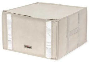 Úložný box s puzdrom Compactor Life, 125 l, béžová