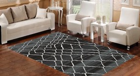 TA Koberec H072A ANTHRASIT SARI BSF Rozmer: 80x150 cm