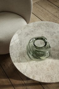 Váza Water Swirl okrúhla oranžová