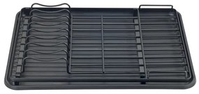 WENKO 54798100 - Odkvapkávač na riad AMY 42,5x31,5 cm čierny