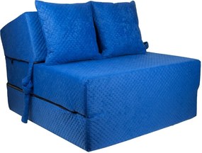 FI Rozkladacie kreslo štrúktúrované Farba: Sivá