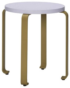 Hnedo-modrá stolička z jaseňového dreva Smile - Hübsch