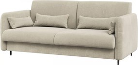 Pohovka Bed-Concept 140 BC-18, Farby: biela, Dostupné poťahy: Solo 263
