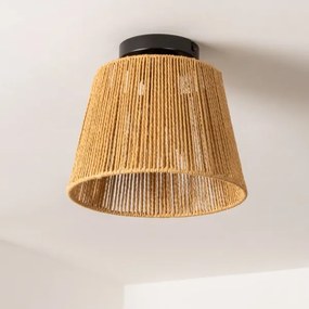 Brilagi - LED prisadené stropné svietidlo CERIA BOHO 1xE27/40W/230V, priemer 28 cm, hnedá