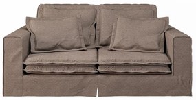 Hnedá pohovka 196 cm Nora – Ropez