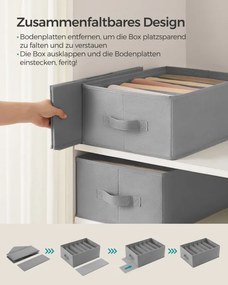 Set šiestich organizérov na bielizeň RUS009G03