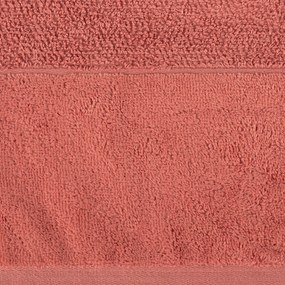 BAVLNENÝ UTERÁK LUCY 50X90 CM TEHLOVÁ