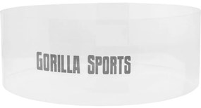 Gorilla Sports Stojan na gymnastickú loptu, priehľadný