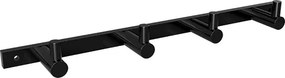 Bemeta Design DARK: Vešiak, so 4 háčikmi - 104606100