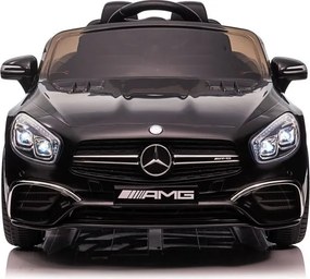 LEAN CARS Autobatéria Mercedes SL65 S Čierne lakované LCD