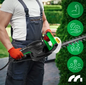 Elektrické nožnice na živý plot MalTec MasterHedge-450W