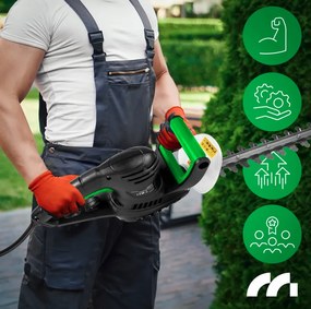 Elektrické nožnice na živý plot MalTec MasterHedge-450W