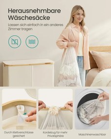 Kôš na bielizeň LCB514WD01