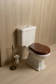 Kerasan Kerasan, RETRO WC kombi misa 38,5x41x72cm, zadný odpad, 101301