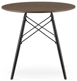 Okrúhly stôl TODI 80 cm popol