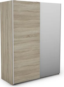 Šatníková skriňa Carlos 150/61 2D, dub sonoma, 150 cm