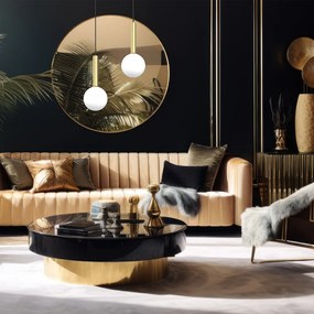 Závesné svietidlo Play, 1x biele sklenené tienidlo, b/g