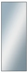 DANTIK - Zrkadlo v rámu, rozmer s rámom 60x160 cm z lišty Hliník čierna (7001021)