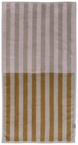 Hnedo-béžové uteráky z bio bavlny v súprave 2 ks 40x55 cm Disorder - Mette Ditmer Denmark