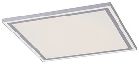 Stropná lampa biela 46 cm vrátane LED a diaľkového ovládača - Luntani