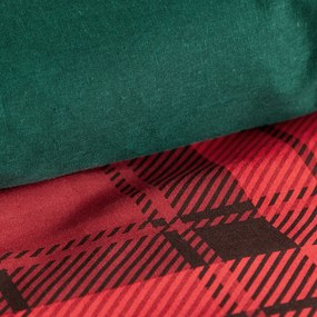 VIANOČNÉ RENFORCÉ OBLIEČKY GLORY 200X220 CM, 2 KS 70X80 CM VZOROVANÉ