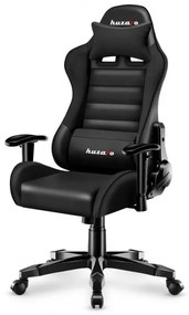 Ergonomické čierne herné kreslo pre teenegerov