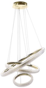 Toolight Toolight, LED stropné osvetlenie, 45W, 3000K, LHJ042-CP3, zlatá, OSW-60025